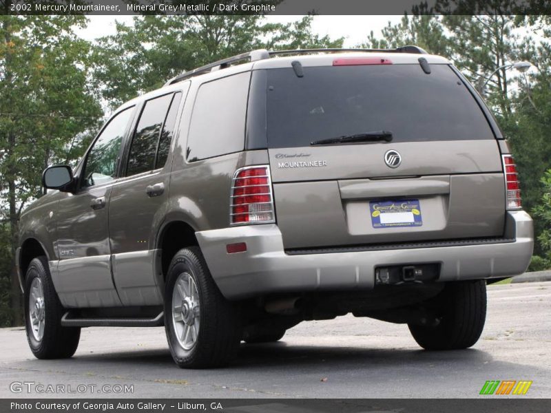 Mineral Grey Metallic / Dark Graphite 2002 Mercury Mountaineer