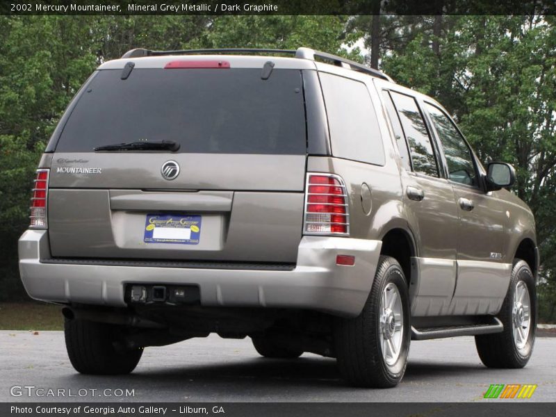 Mineral Grey Metallic / Dark Graphite 2002 Mercury Mountaineer