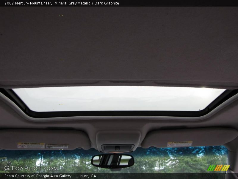 Mineral Grey Metallic / Dark Graphite 2002 Mercury Mountaineer