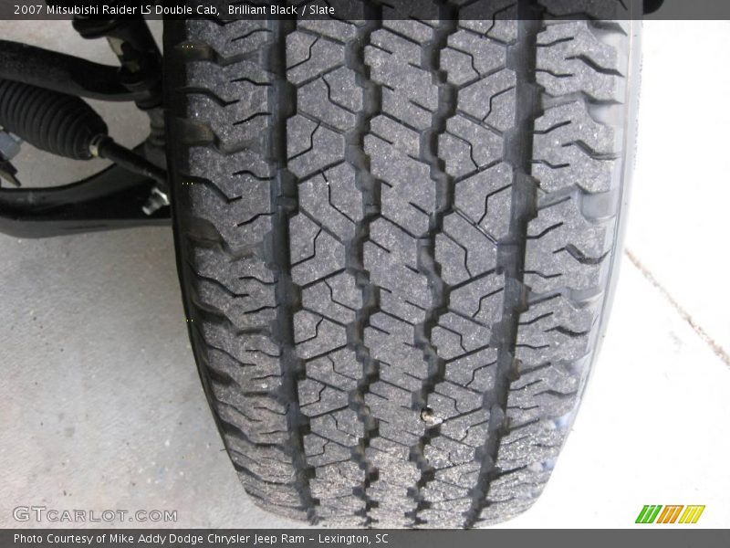 Brilliant Black / Slate 2007 Mitsubishi Raider LS Double Cab