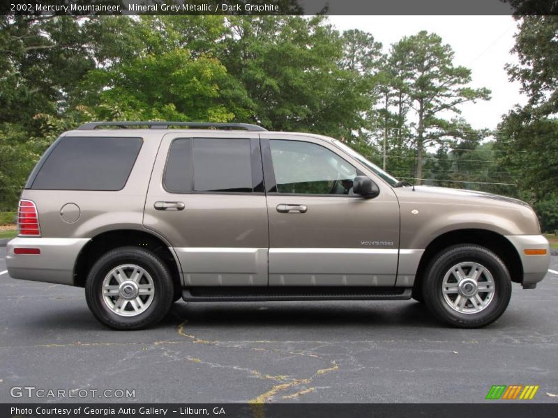 Mineral Grey Metallic / Dark Graphite 2002 Mercury Mountaineer