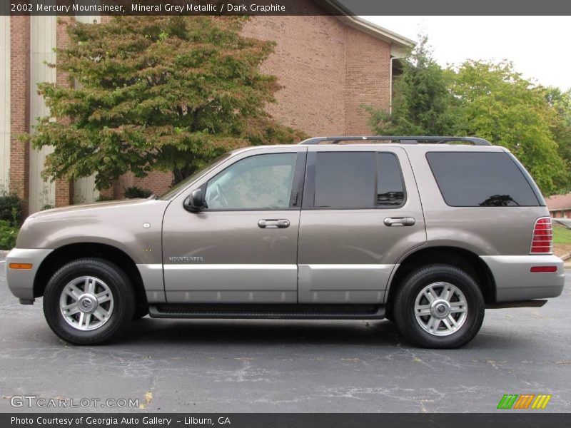 Mineral Grey Metallic / Dark Graphite 2002 Mercury Mountaineer