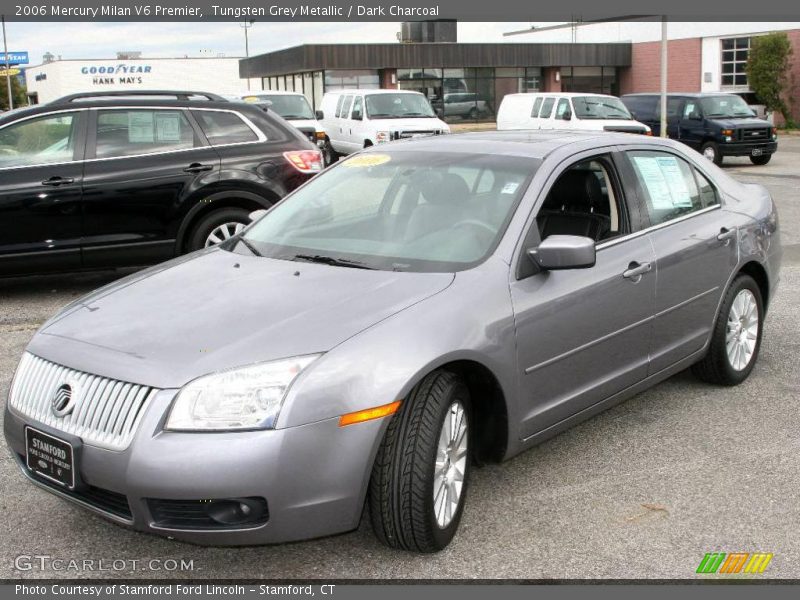 Tungsten Grey Metallic / Dark Charcoal 2006 Mercury Milan V6 Premier