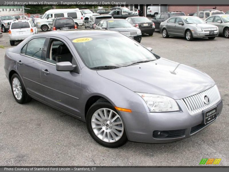 Tungsten Grey Metallic / Dark Charcoal 2006 Mercury Milan V6 Premier