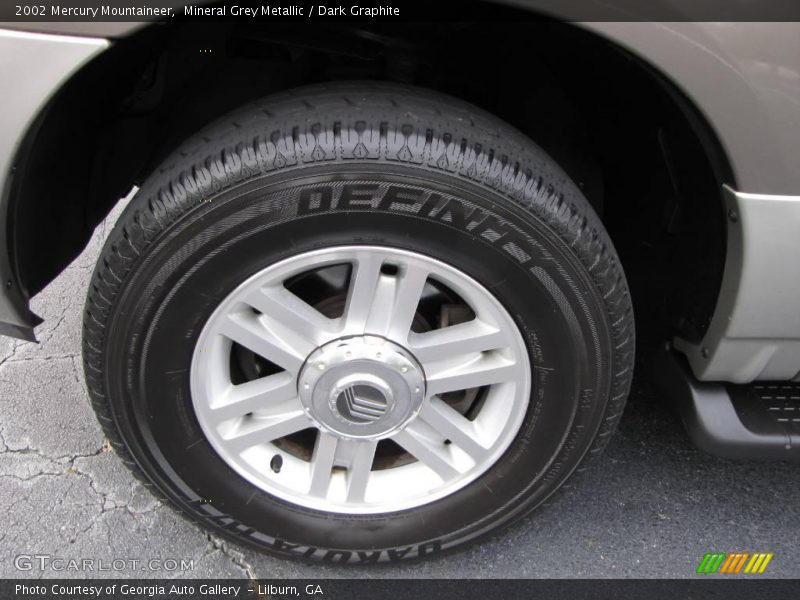 Mineral Grey Metallic / Dark Graphite 2002 Mercury Mountaineer