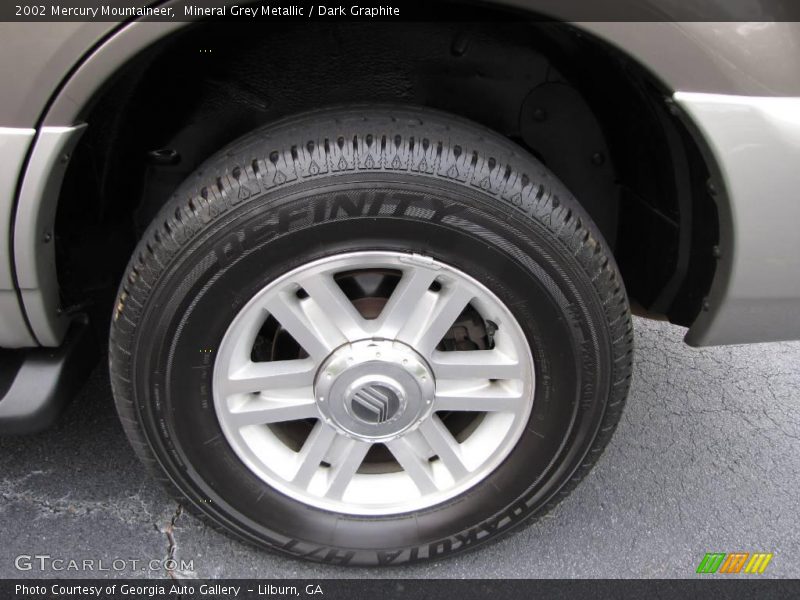 Mineral Grey Metallic / Dark Graphite 2002 Mercury Mountaineer