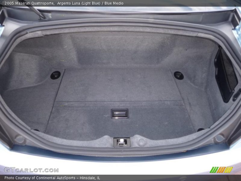 Argento Luna (Light Blue) / Blue Medio 2005 Maserati Quattroporte