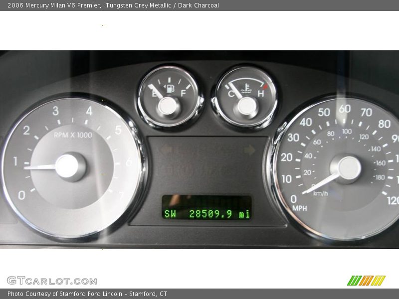 Tungsten Grey Metallic / Dark Charcoal 2006 Mercury Milan V6 Premier