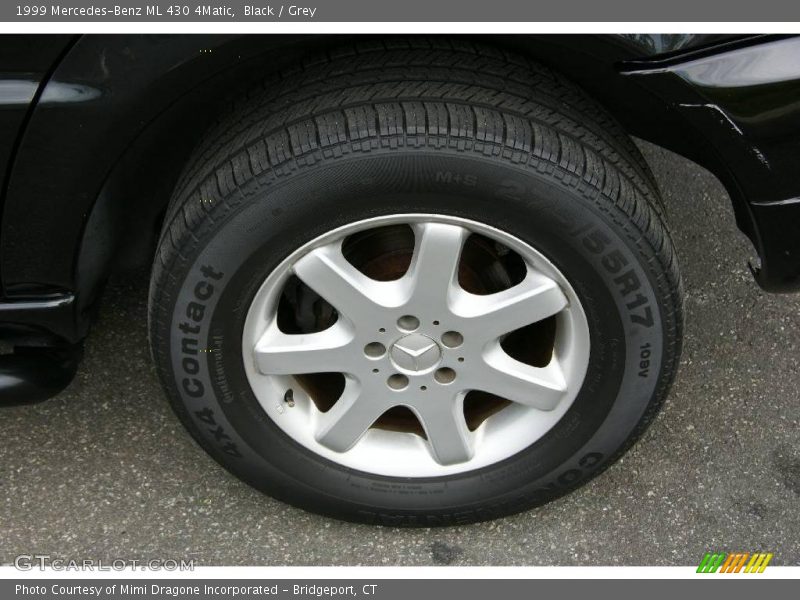 Black / Grey 1999 Mercedes-Benz ML 430 4Matic