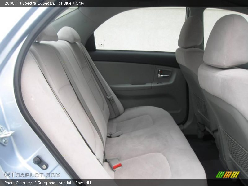 Ice Blue / Gray 2008 Kia Spectra EX Sedan