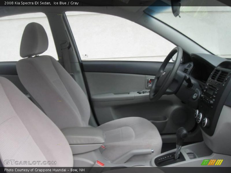 Ice Blue / Gray 2008 Kia Spectra EX Sedan