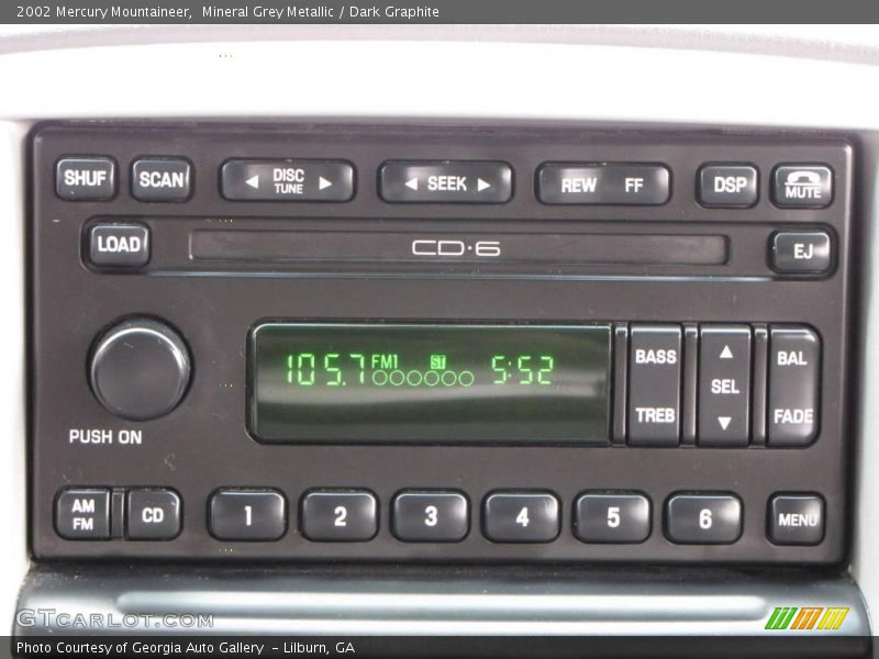 Mineral Grey Metallic / Dark Graphite 2002 Mercury Mountaineer