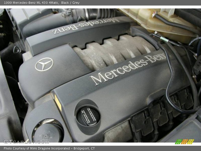 Black / Grey 1999 Mercedes-Benz ML 430 4Matic