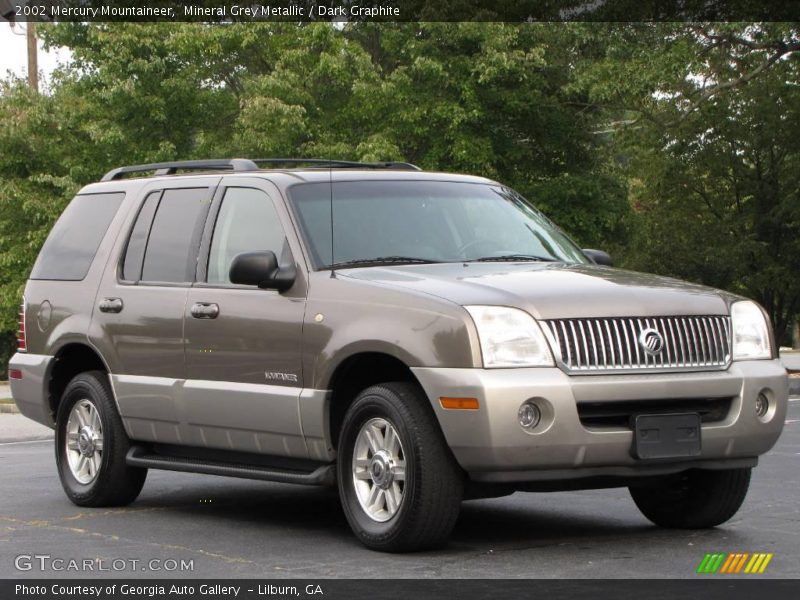 Mineral Grey Metallic / Dark Graphite 2002 Mercury Mountaineer