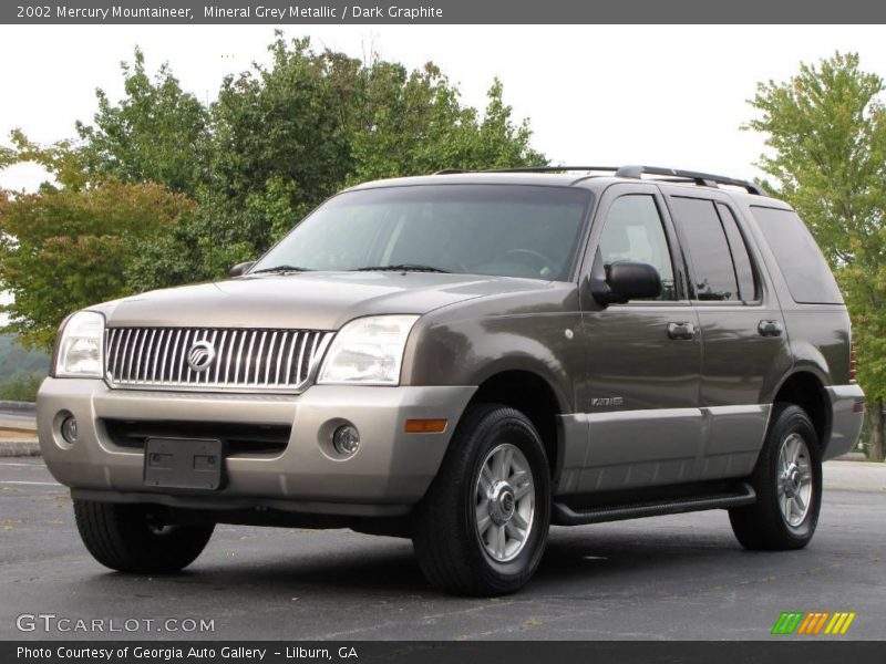 Mineral Grey Metallic / Dark Graphite 2002 Mercury Mountaineer