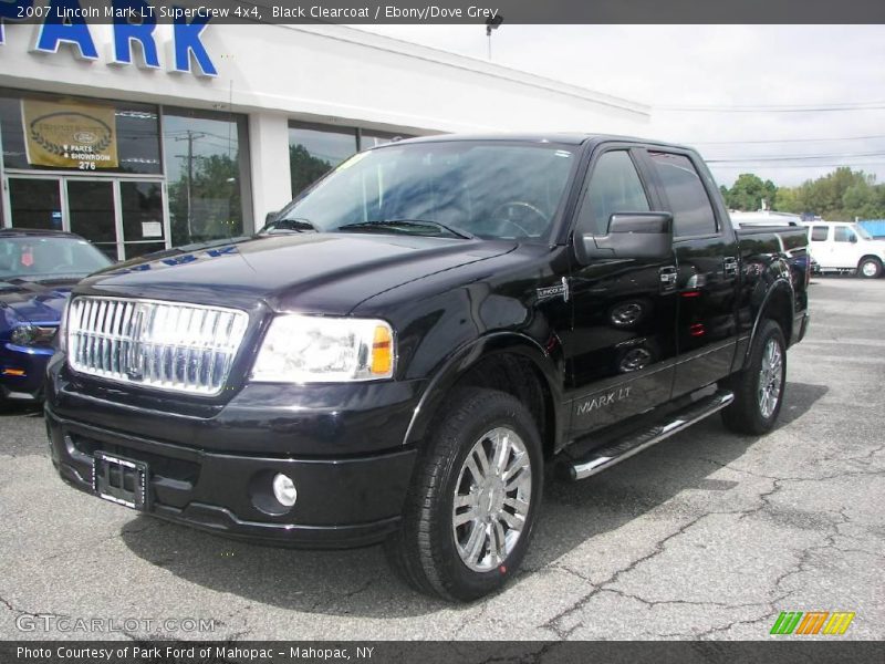 Black Clearcoat / Ebony/Dove Grey 2007 Lincoln Mark LT SuperCrew 4x4