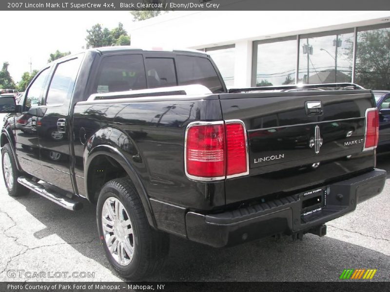 Black Clearcoat / Ebony/Dove Grey 2007 Lincoln Mark LT SuperCrew 4x4