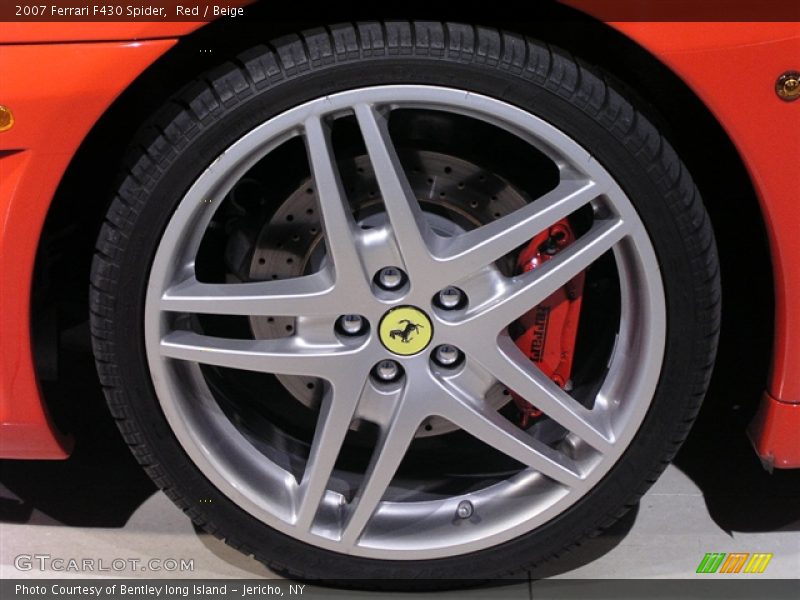 Red / Beige 2007 Ferrari F430 Spider