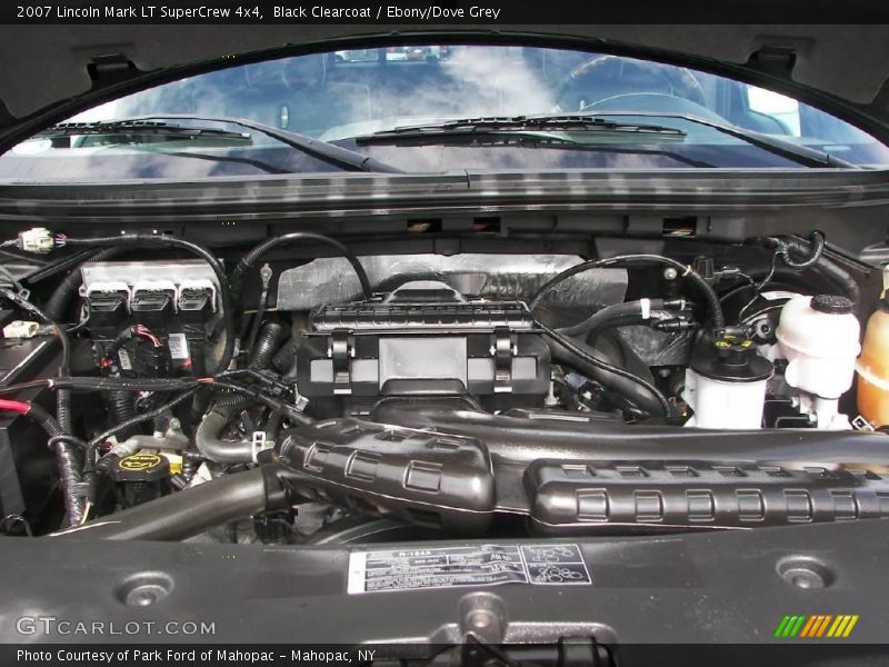 Black Clearcoat / Ebony/Dove Grey 2007 Lincoln Mark LT SuperCrew 4x4