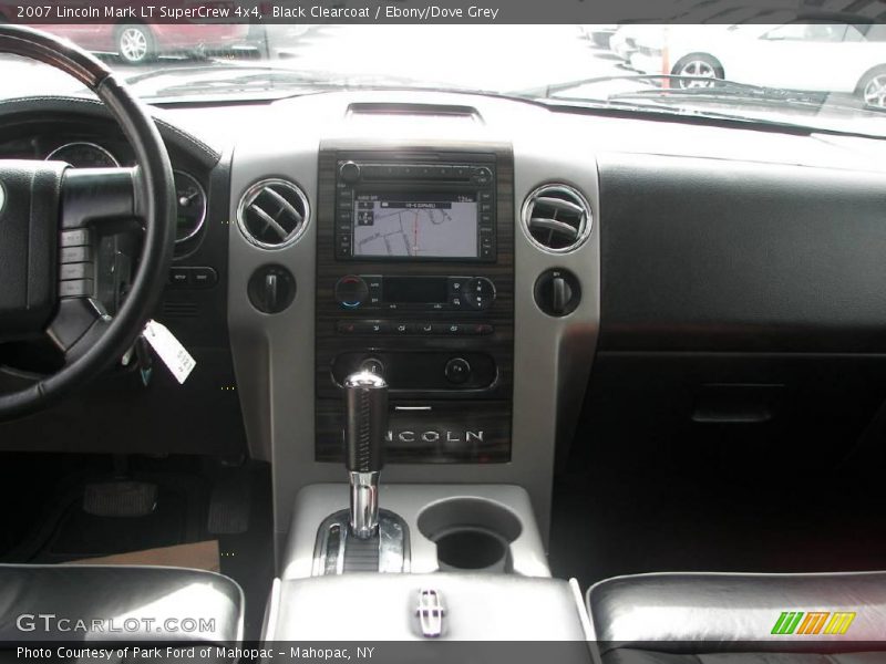 Black Clearcoat / Ebony/Dove Grey 2007 Lincoln Mark LT SuperCrew 4x4