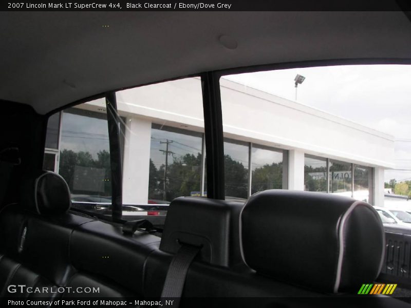 Black Clearcoat / Ebony/Dove Grey 2007 Lincoln Mark LT SuperCrew 4x4