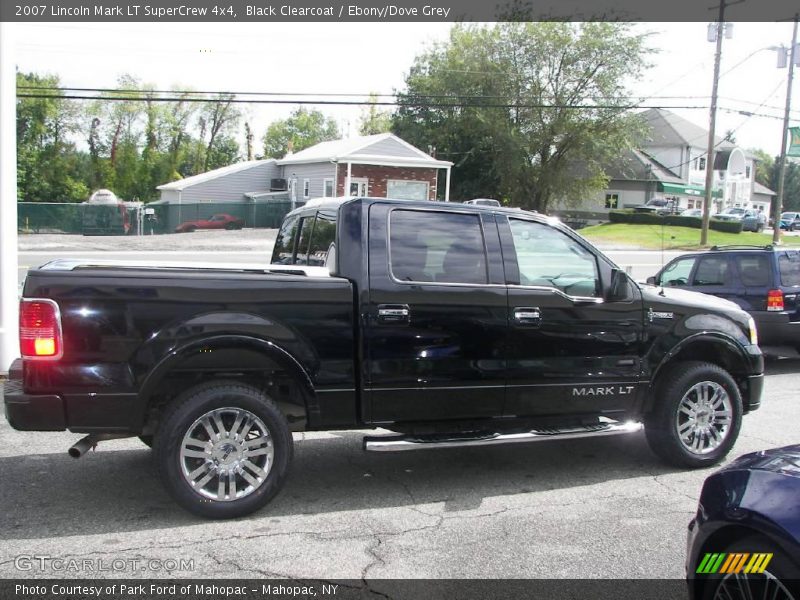 Black Clearcoat / Ebony/Dove Grey 2007 Lincoln Mark LT SuperCrew 4x4