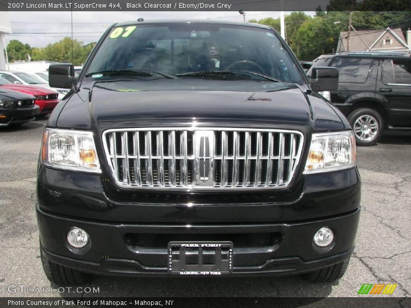 Black Clearcoat / Ebony/Dove Grey 2007 Lincoln Mark LT SuperCrew 4x4
