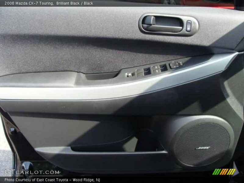 Brilliant Black / Black 2008 Mazda CX-7 Touring