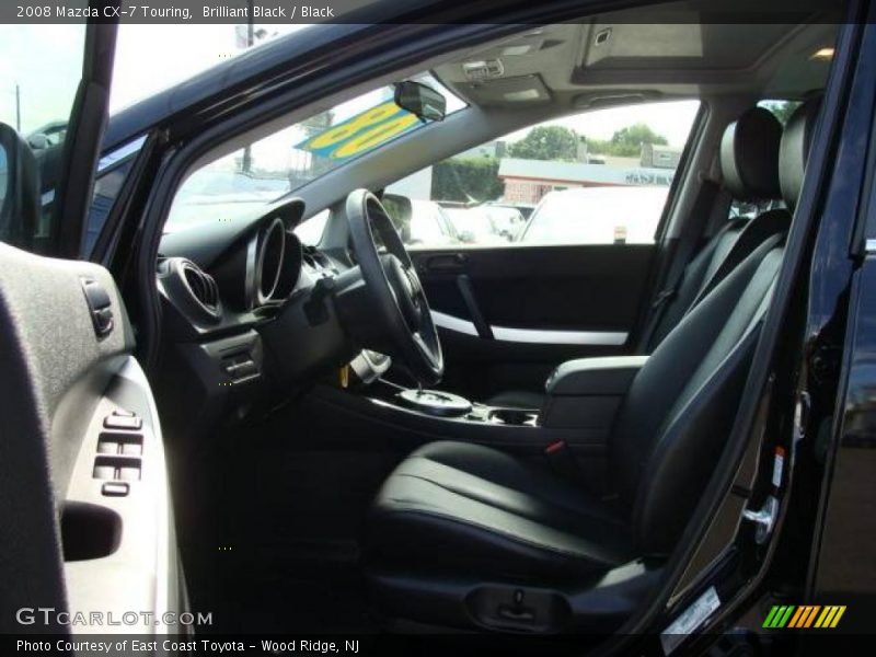 Brilliant Black / Black 2008 Mazda CX-7 Touring