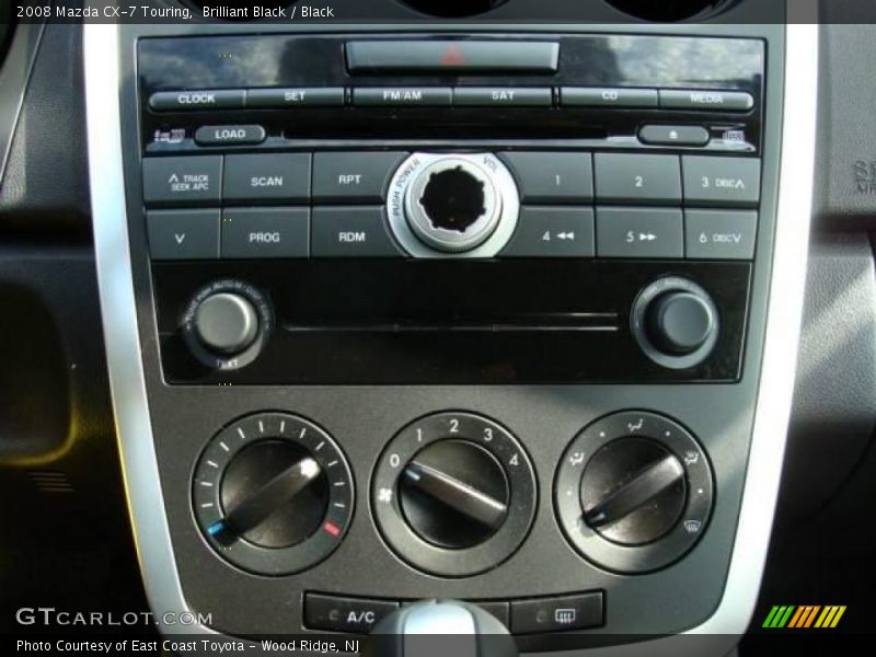 Brilliant Black / Black 2008 Mazda CX-7 Touring