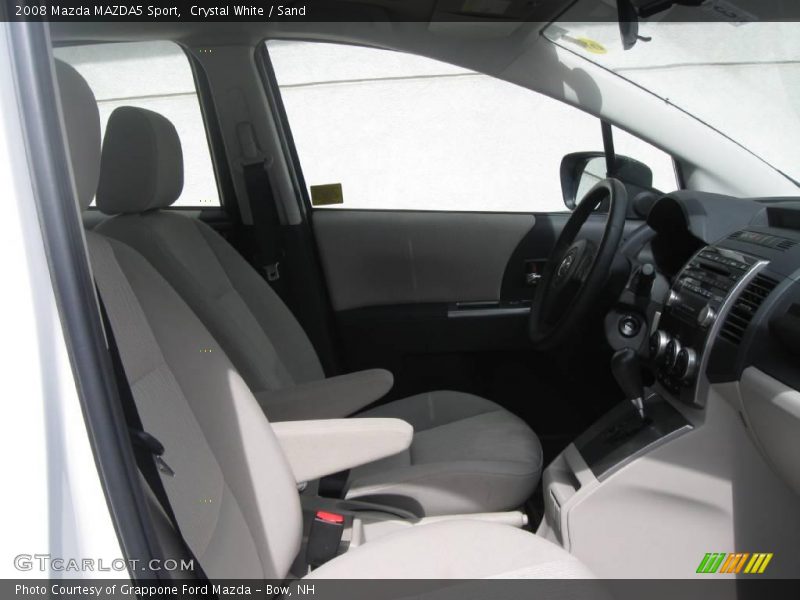 Crystal White / Sand 2008 Mazda MAZDA5 Sport