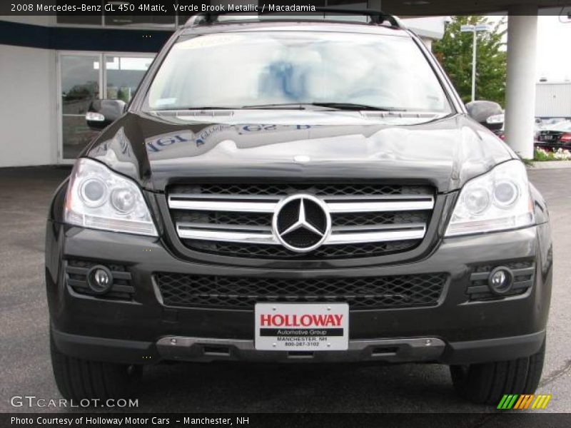 Verde Brook Metallic / Macadamia 2008 Mercedes-Benz GL 450 4Matic