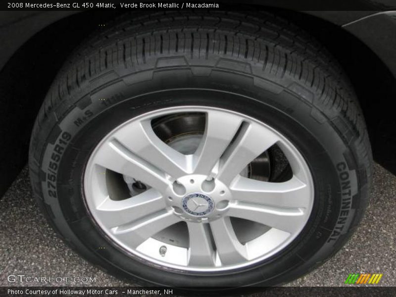 Verde Brook Metallic / Macadamia 2008 Mercedes-Benz GL 450 4Matic