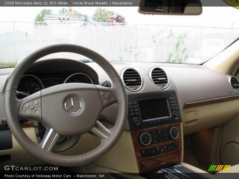 Verde Brook Metallic / Macadamia 2008 Mercedes-Benz GL 450 4Matic