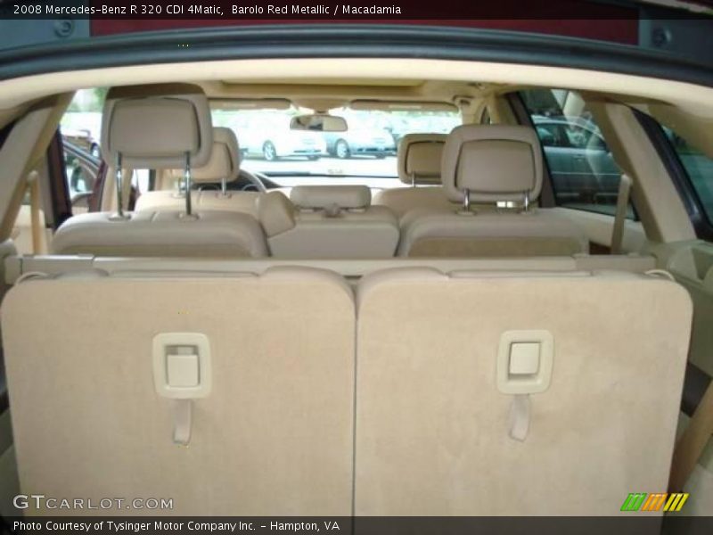 Barolo Red Metallic / Macadamia 2008 Mercedes-Benz R 320 CDI 4Matic
