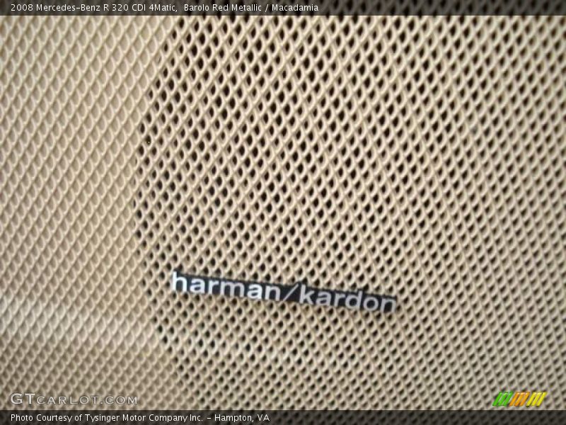 Barolo Red Metallic / Macadamia 2008 Mercedes-Benz R 320 CDI 4Matic