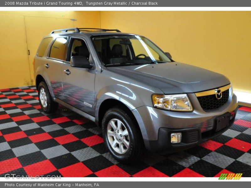 Tungsten Gray Metallic / Charcoal Black 2008 Mazda Tribute i Grand Touring 4WD