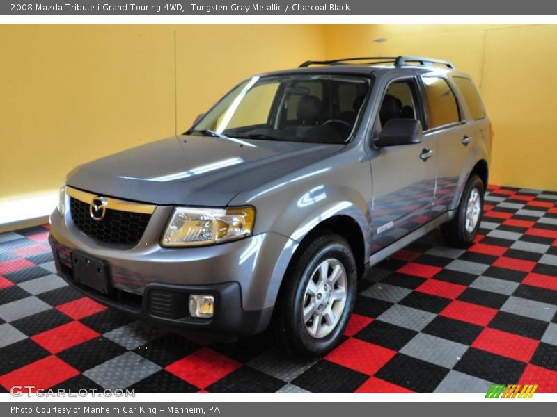 Tungsten Gray Metallic / Charcoal Black 2008 Mazda Tribute i Grand Touring 4WD