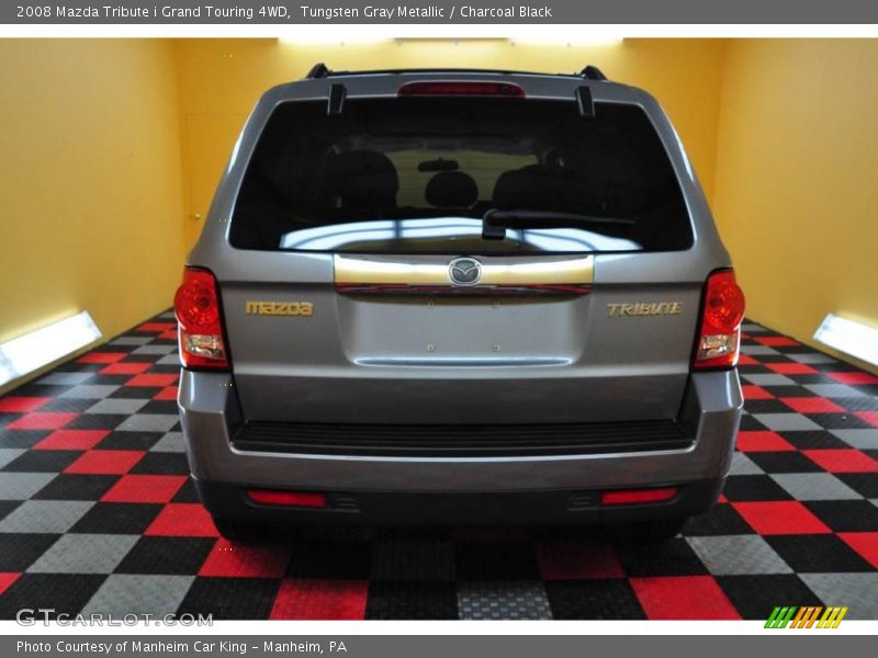 Tungsten Gray Metallic / Charcoal Black 2008 Mazda Tribute i Grand Touring 4WD