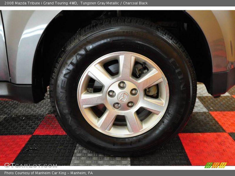 Tungsten Gray Metallic / Charcoal Black 2008 Mazda Tribute i Grand Touring 4WD