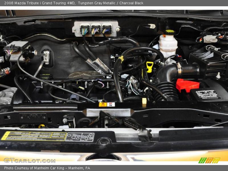Tungsten Gray Metallic / Charcoal Black 2008 Mazda Tribute i Grand Touring 4WD