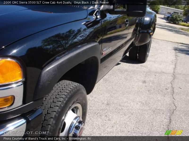 Onyx Black / Dark Pewter 2006 GMC Sierra 3500 SLT Crew Cab 4x4 Dually