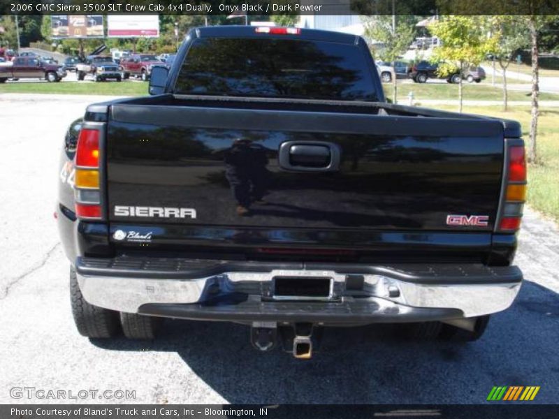 Onyx Black / Dark Pewter 2006 GMC Sierra 3500 SLT Crew Cab 4x4 Dually
