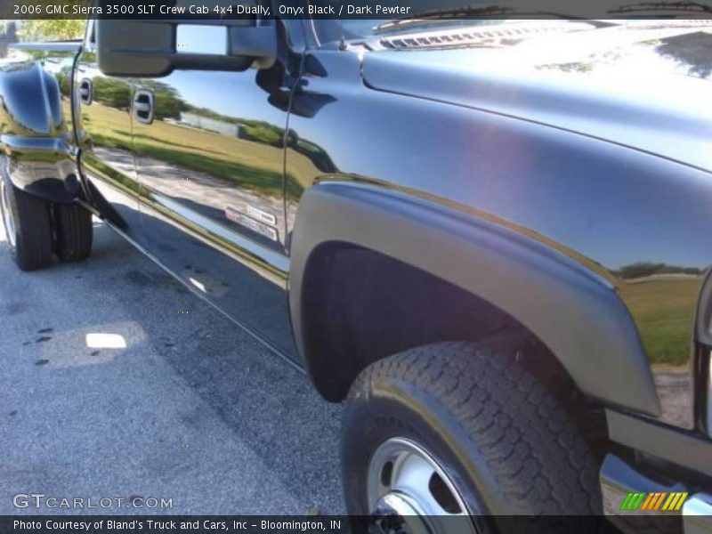 Onyx Black / Dark Pewter 2006 GMC Sierra 3500 SLT Crew Cab 4x4 Dually