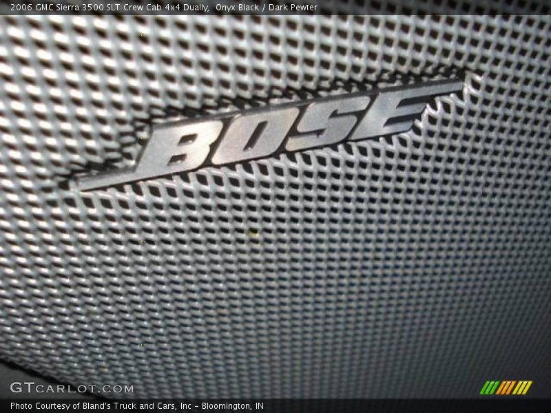 Onyx Black / Dark Pewter 2006 GMC Sierra 3500 SLT Crew Cab 4x4 Dually