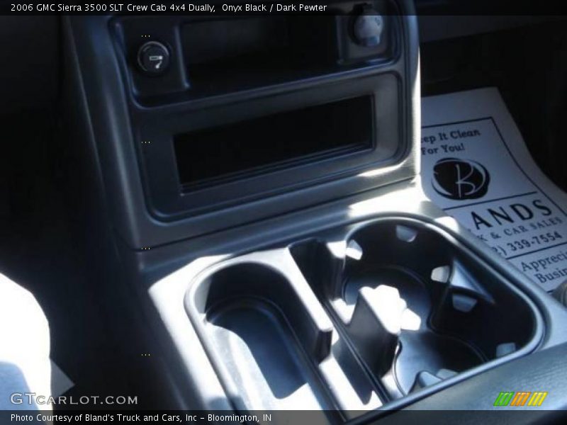 Onyx Black / Dark Pewter 2006 GMC Sierra 3500 SLT Crew Cab 4x4 Dually