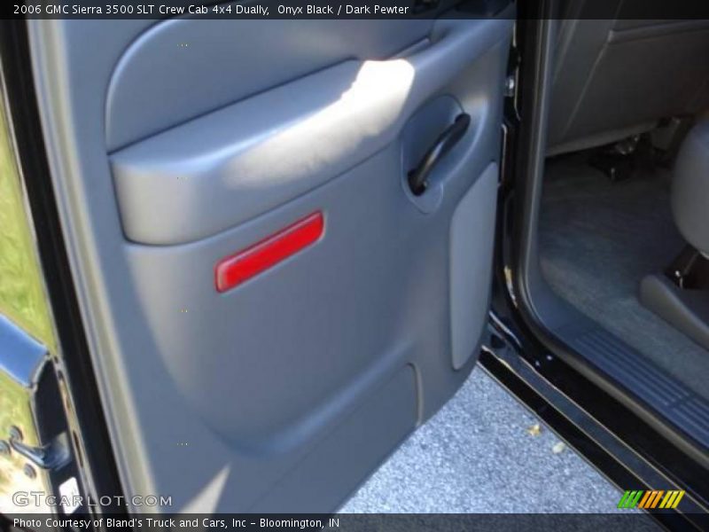 Onyx Black / Dark Pewter 2006 GMC Sierra 3500 SLT Crew Cab 4x4 Dually