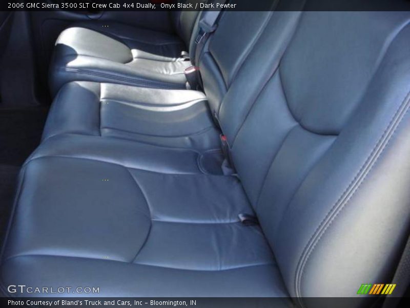 Onyx Black / Dark Pewter 2006 GMC Sierra 3500 SLT Crew Cab 4x4 Dually