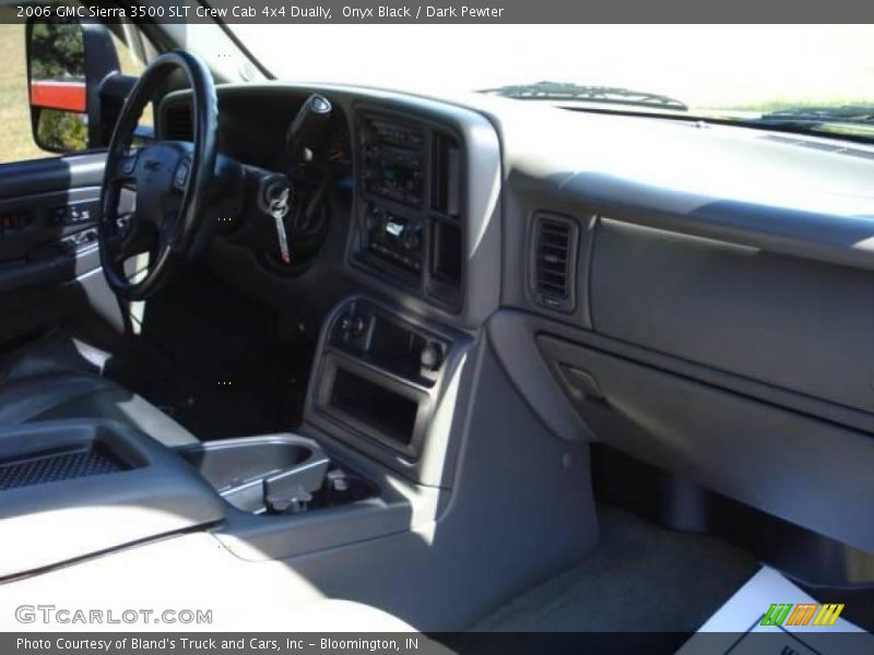 Onyx Black / Dark Pewter 2006 GMC Sierra 3500 SLT Crew Cab 4x4 Dually