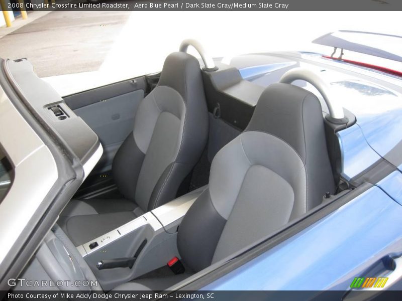 Aero Blue Pearl / Dark Slate Gray/Medium Slate Gray 2008 Chrysler Crossfire Limited Roadster
